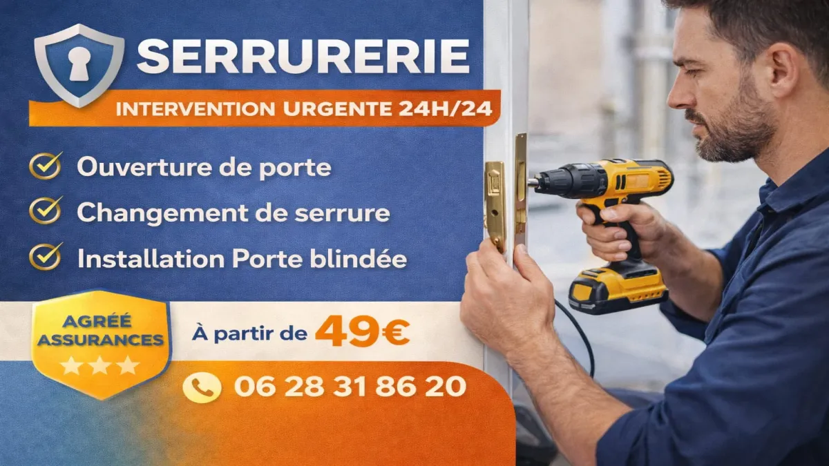 Changement de serrure à Cadolive pour dépannage rapide et installation de serrures sécurisées